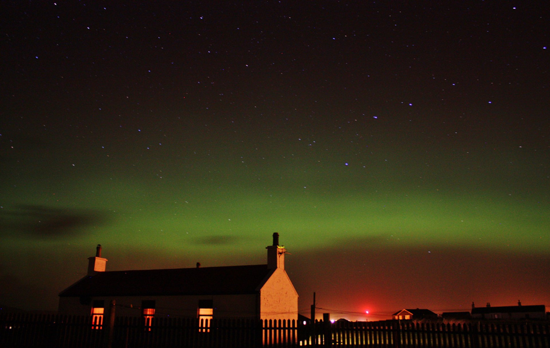 Northern Lights Over Denmark Wallpapers