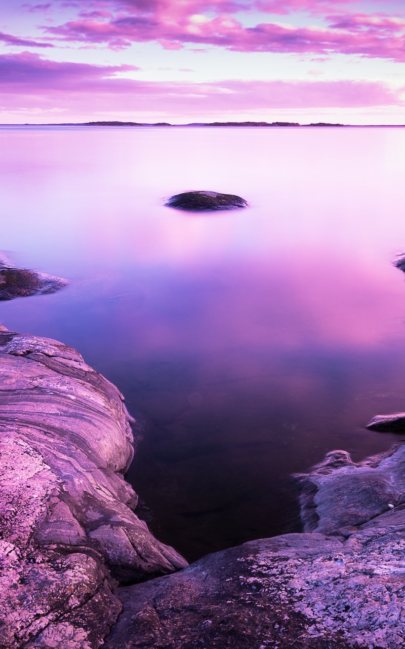 Pink Lake 8K Wallpapers