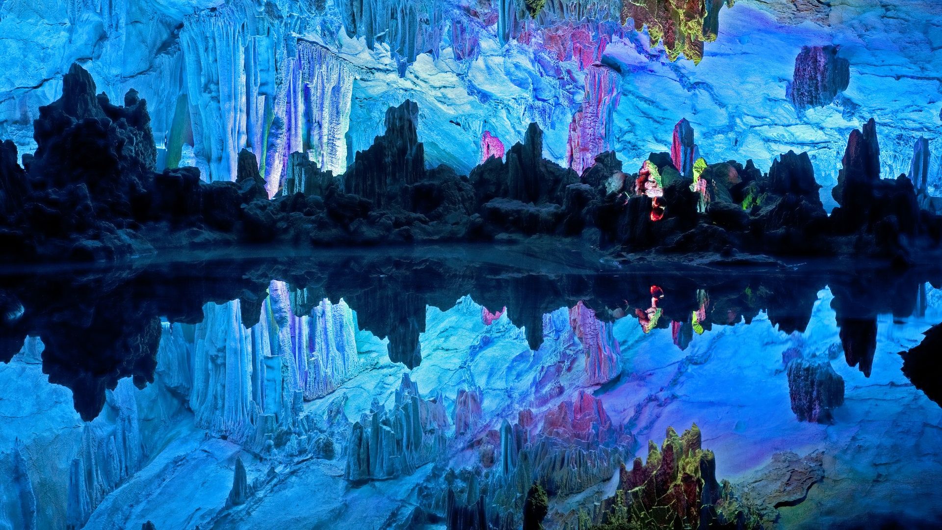 Reed Flute Cave Wallpapers