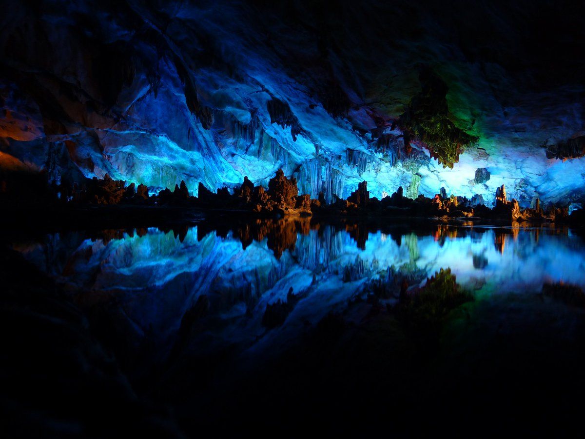 Reed Flute Cave Wallpapers