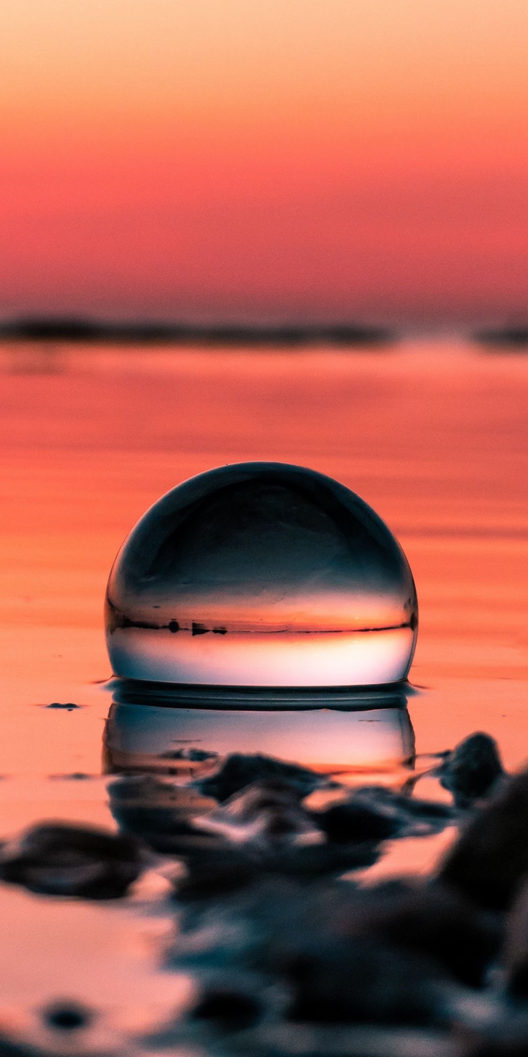 Reflection Of Sunset On Water Wallpapers