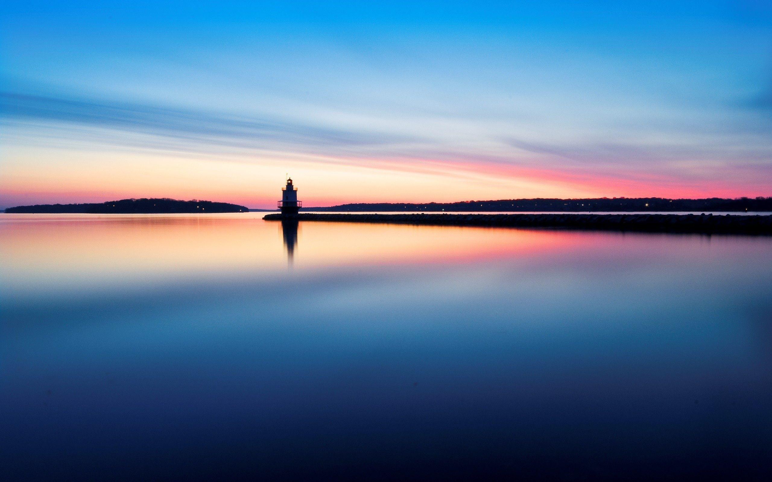 Reflection Of Sunset On Water Wallpapers