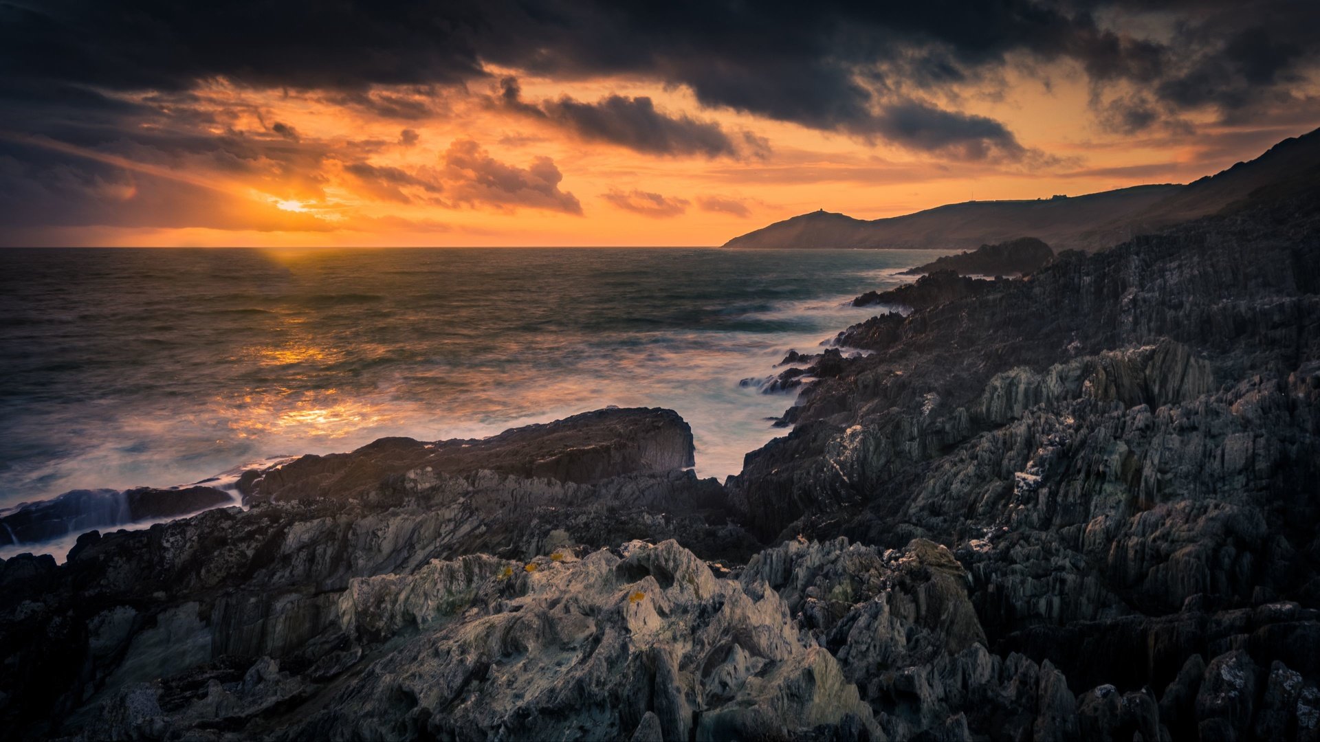 Rocks Stones Sea Sky Wallpapers