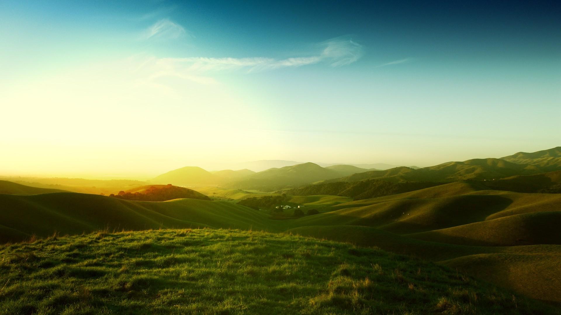 Rolling Green Hills Wallpapers