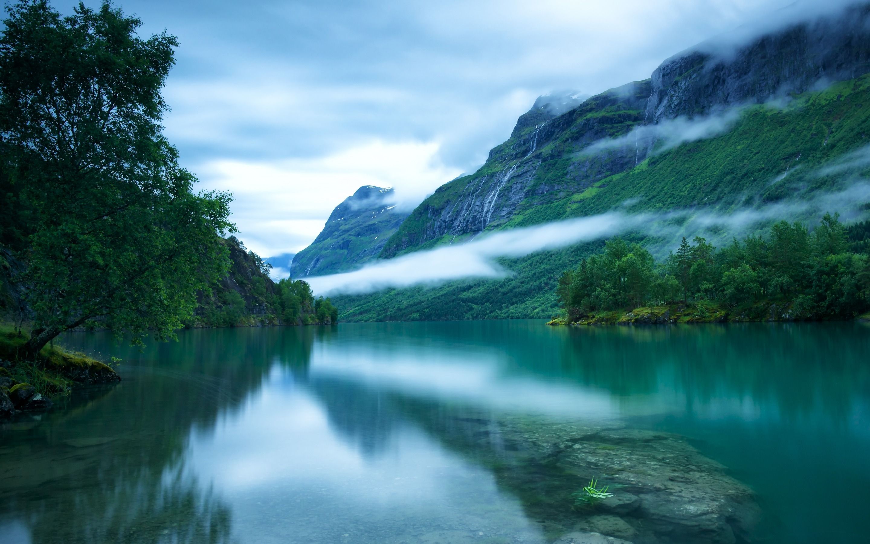 Scandinavia Dawn Hd Lake Wallpapers