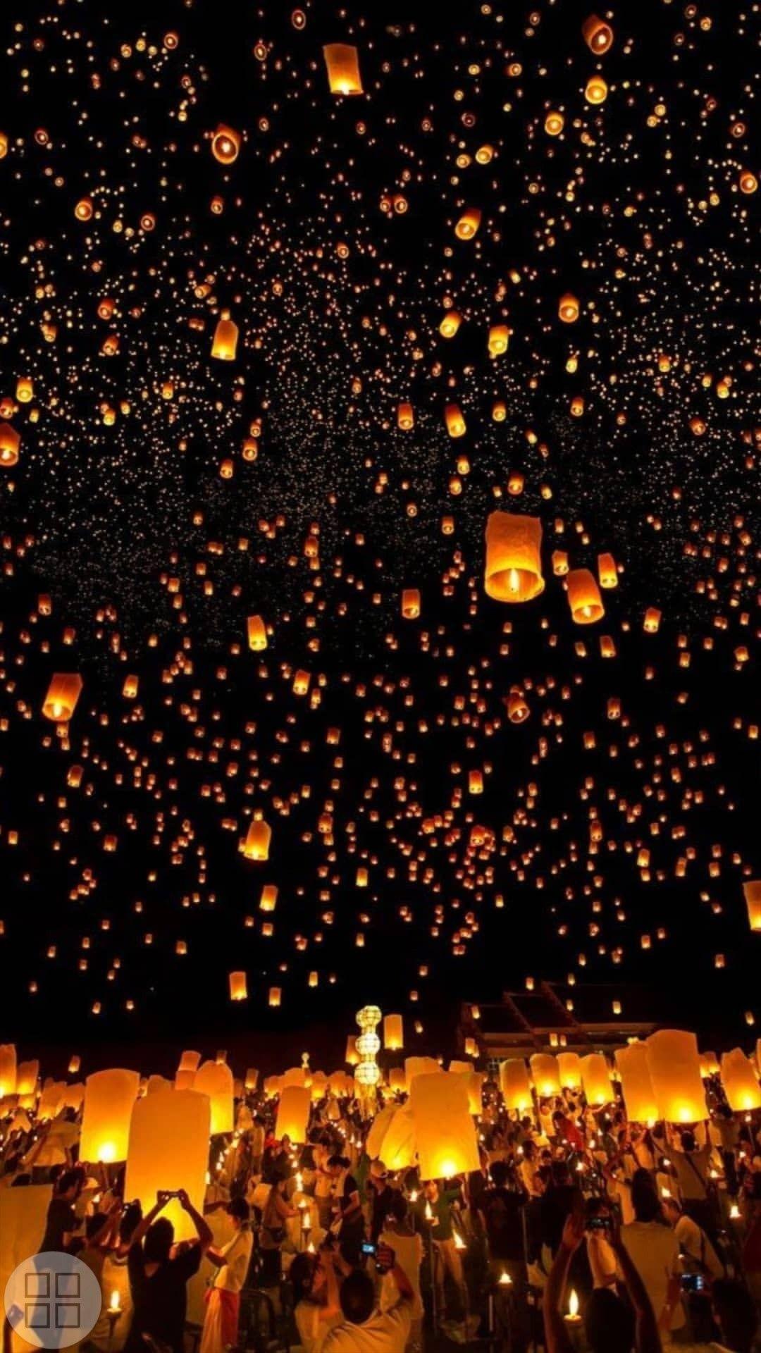 Sky Lanterns Wallpapers