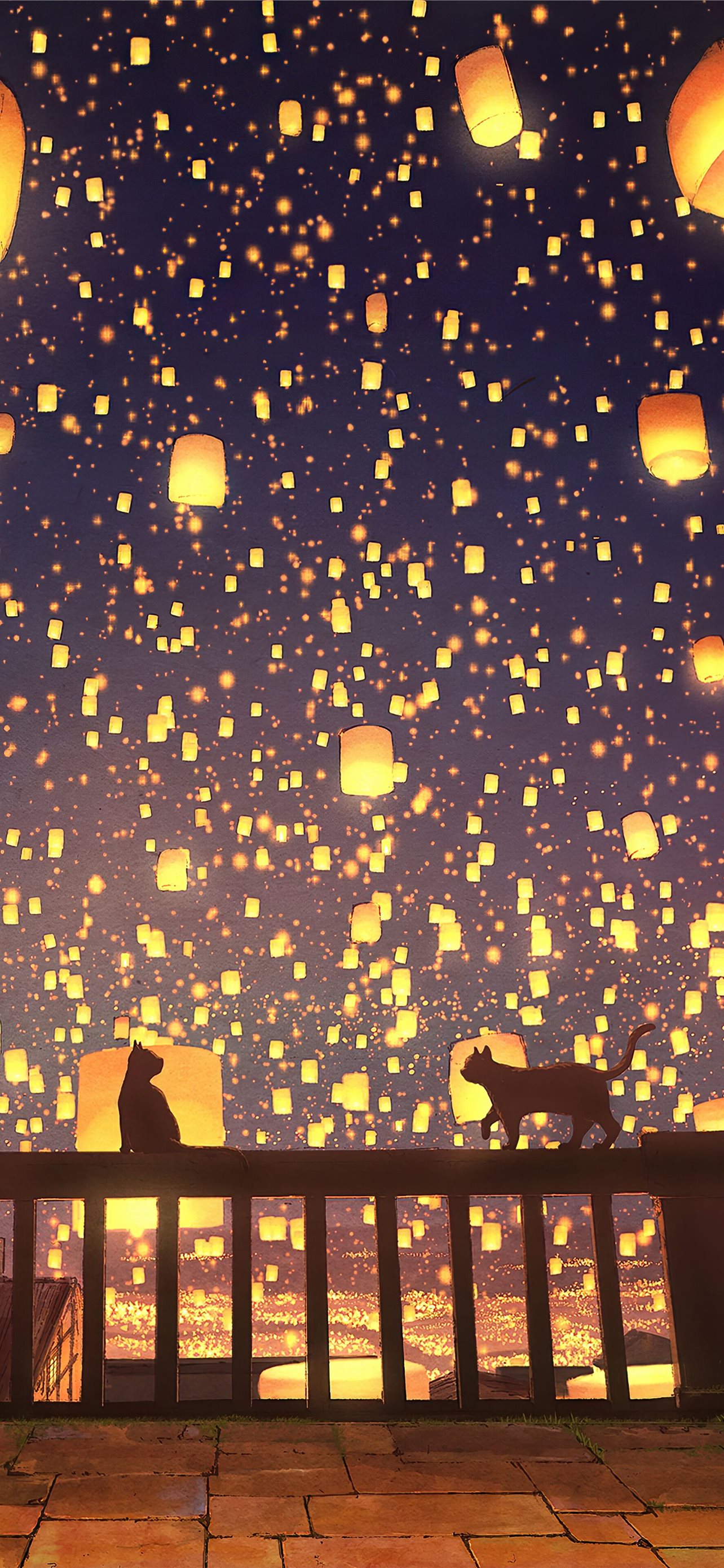 Sky Lanterns Wallpapers