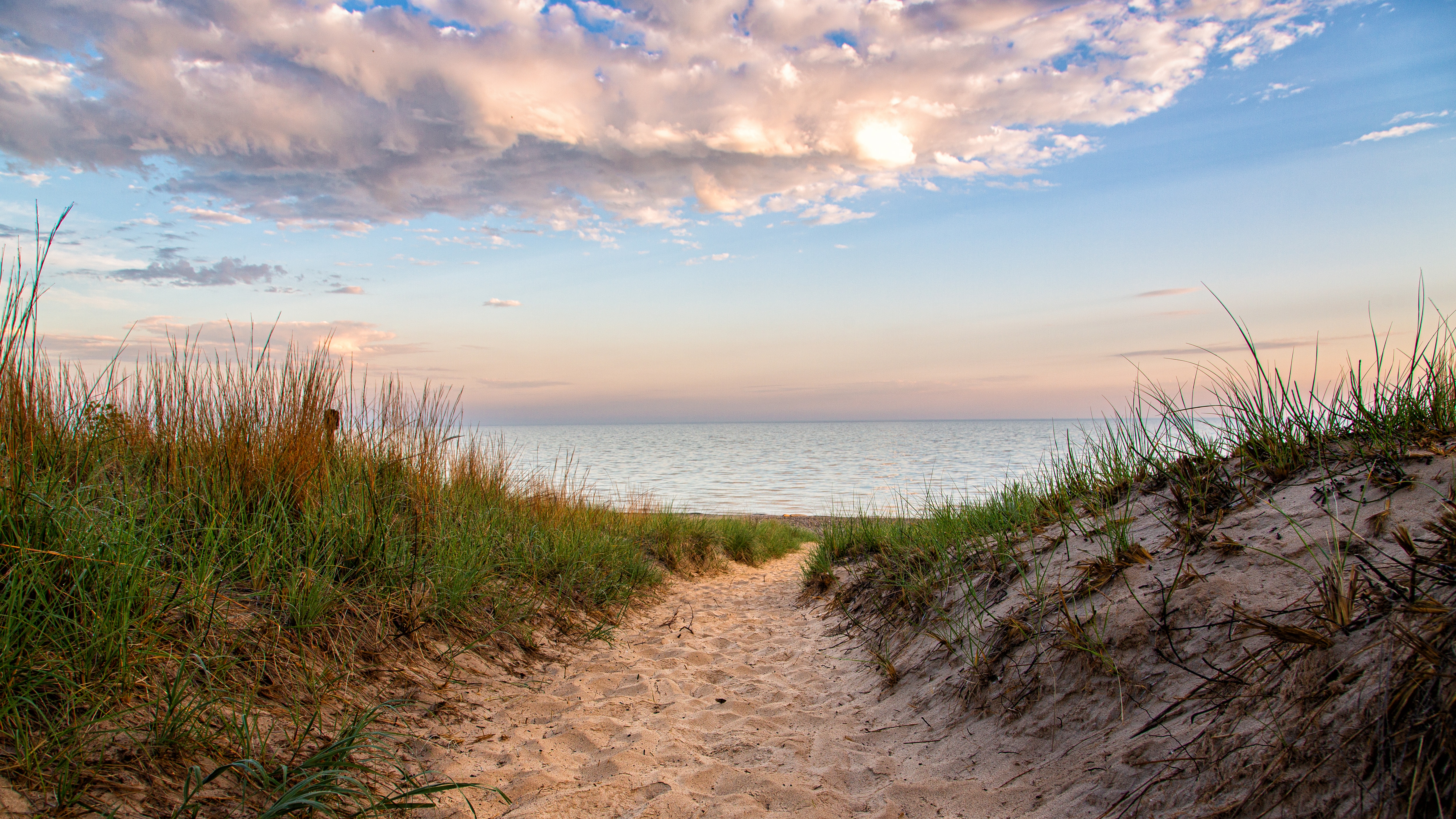 Spain Dune At Sunset Wallpapers