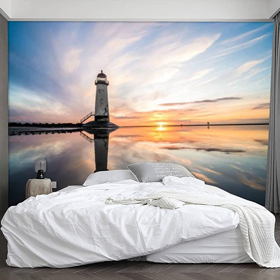 Sunrise At Lighthouse Wallpapers