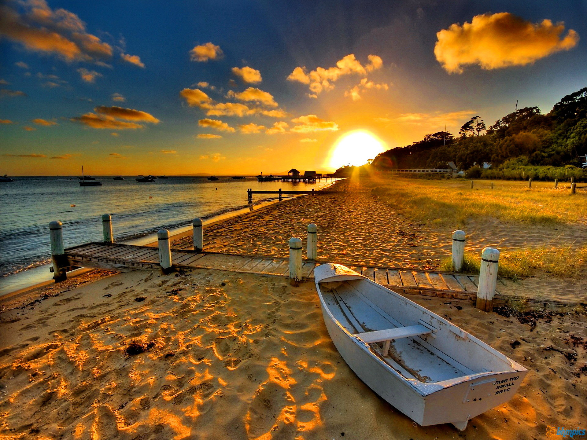 Sunset At Beach Hd 2021 Wallpapers