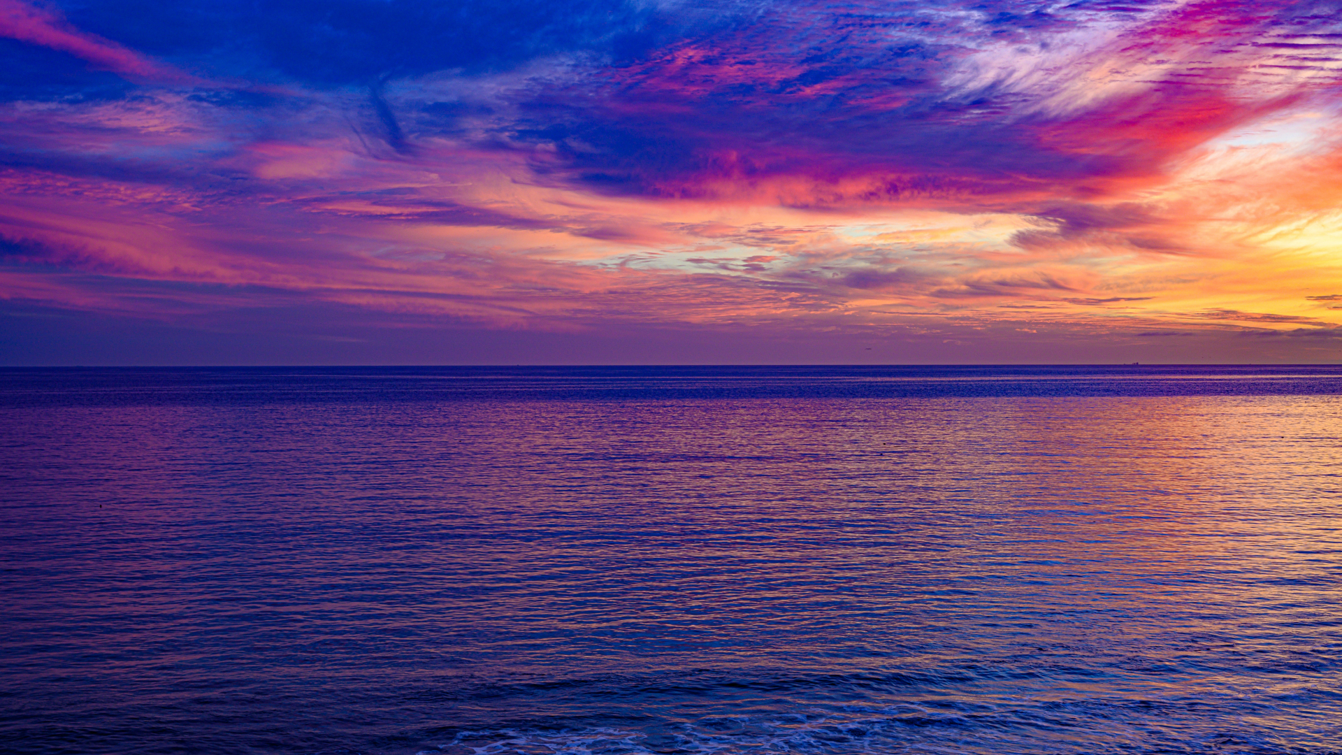 Sunset At Seascape Wallpapers