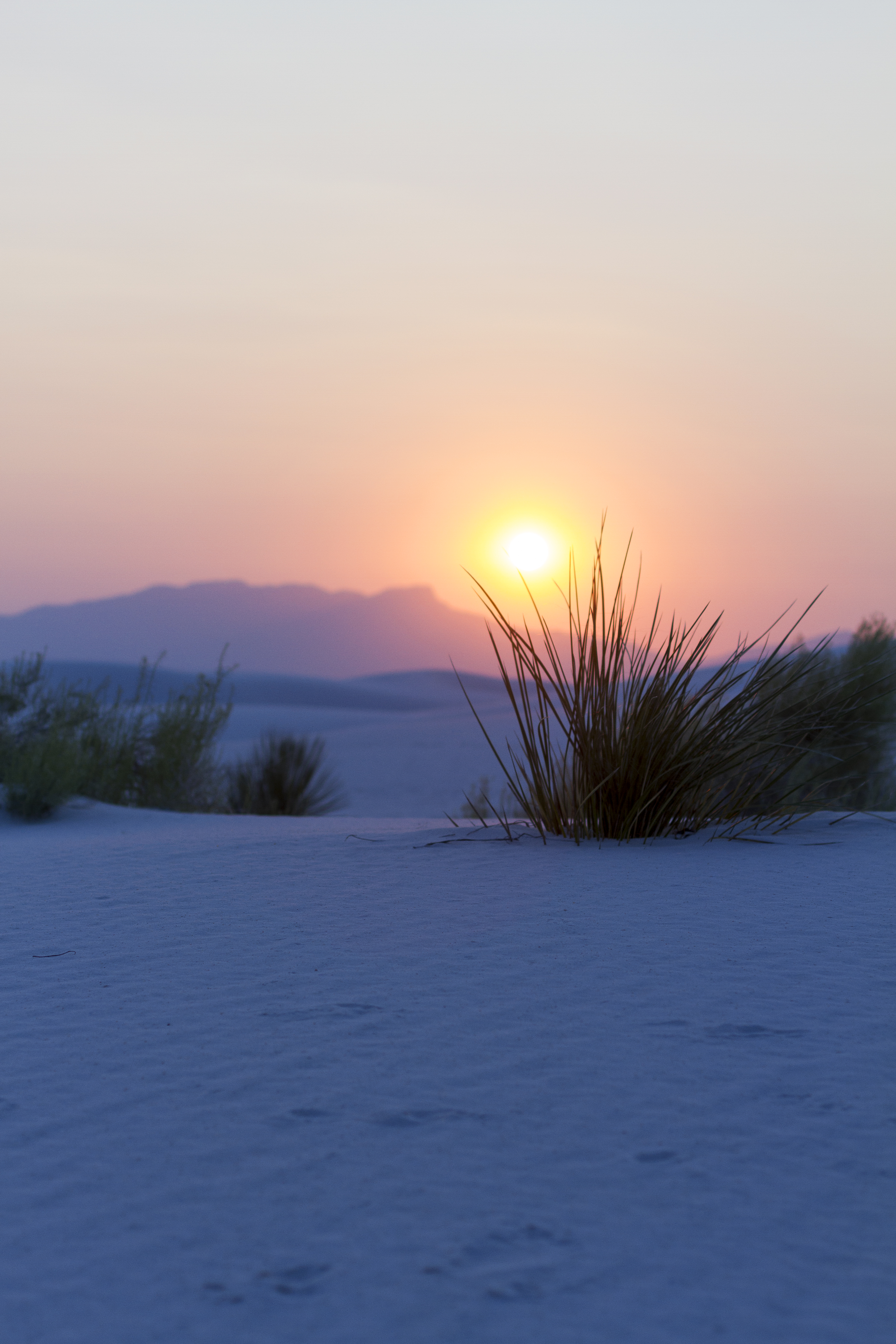 Sunset Beach Snow Mountains Wallpapers