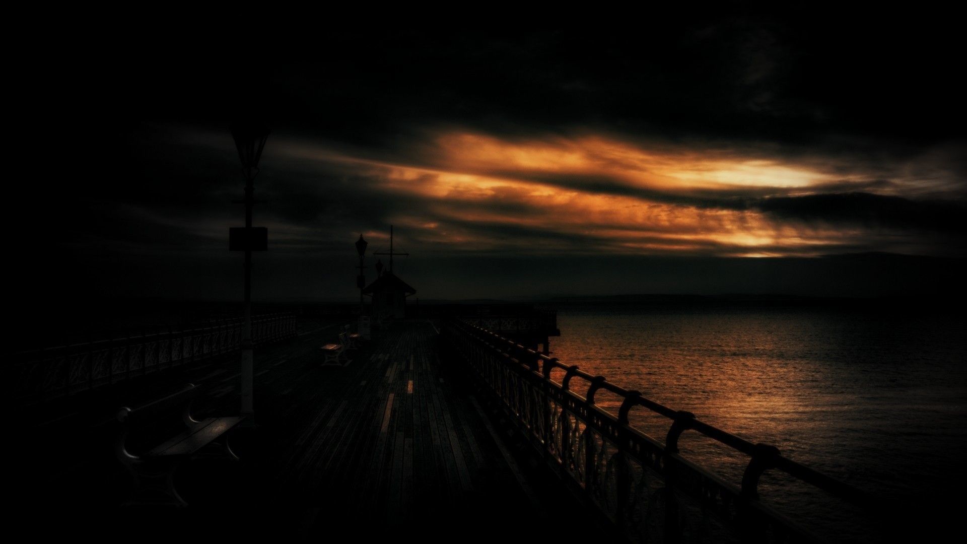 Sunset In Black Sea Wallpapers