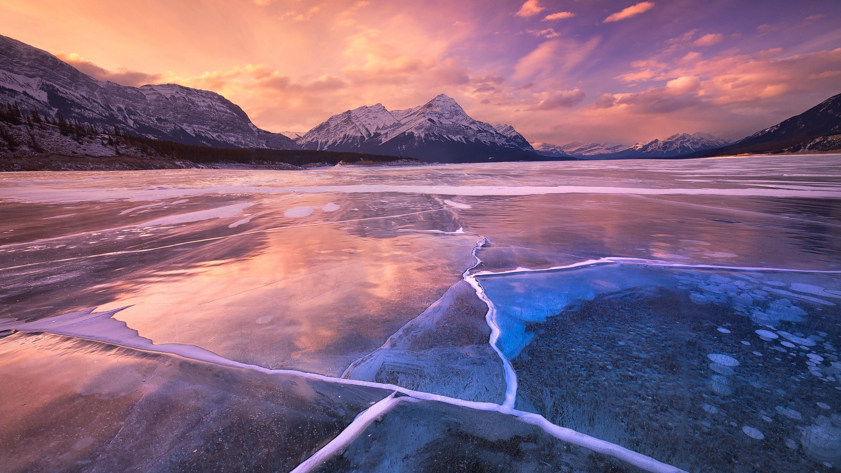 Sunset Reflection In Lake Wallpapers