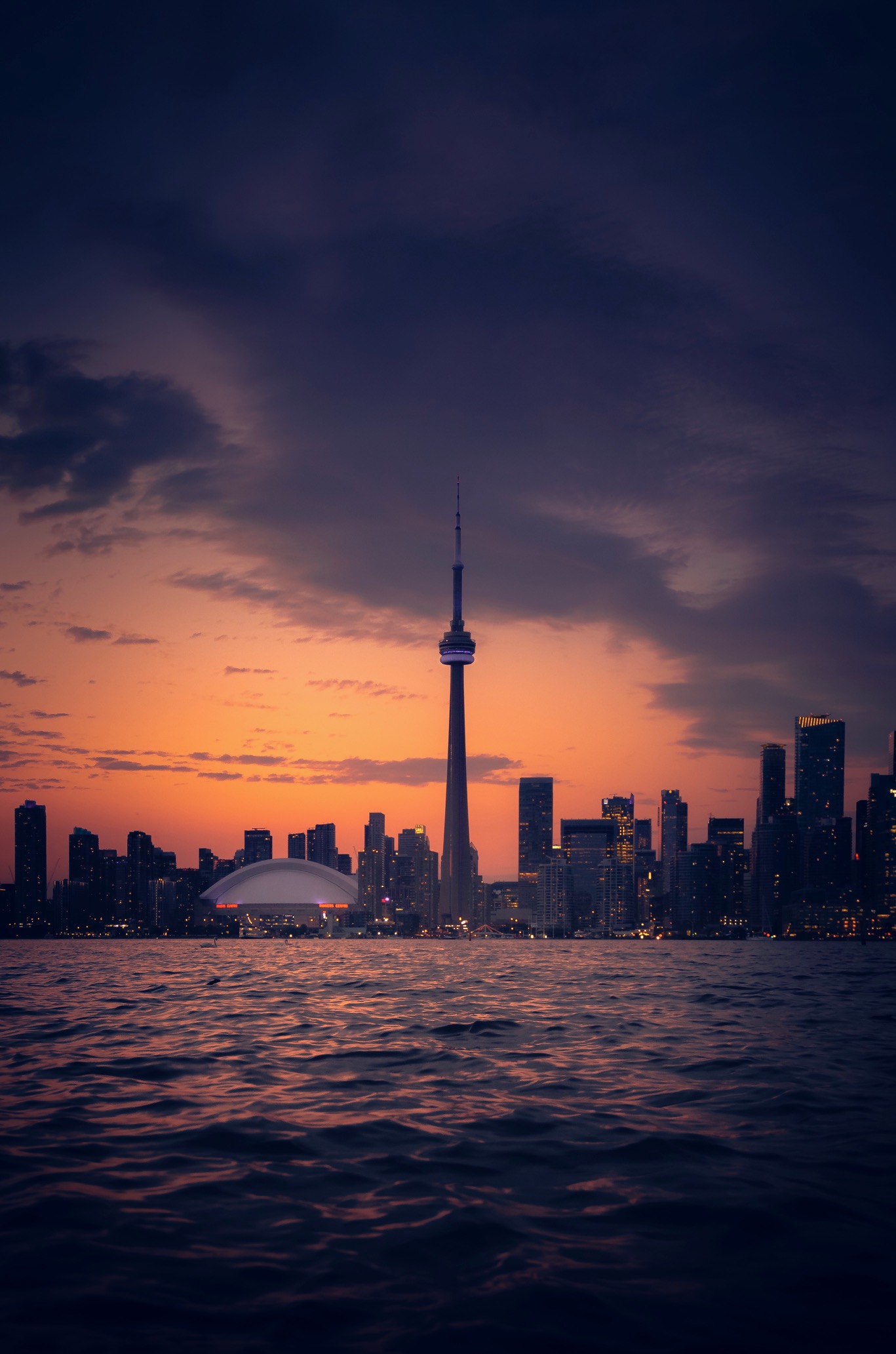 Sunset View In Canada Wallpapers