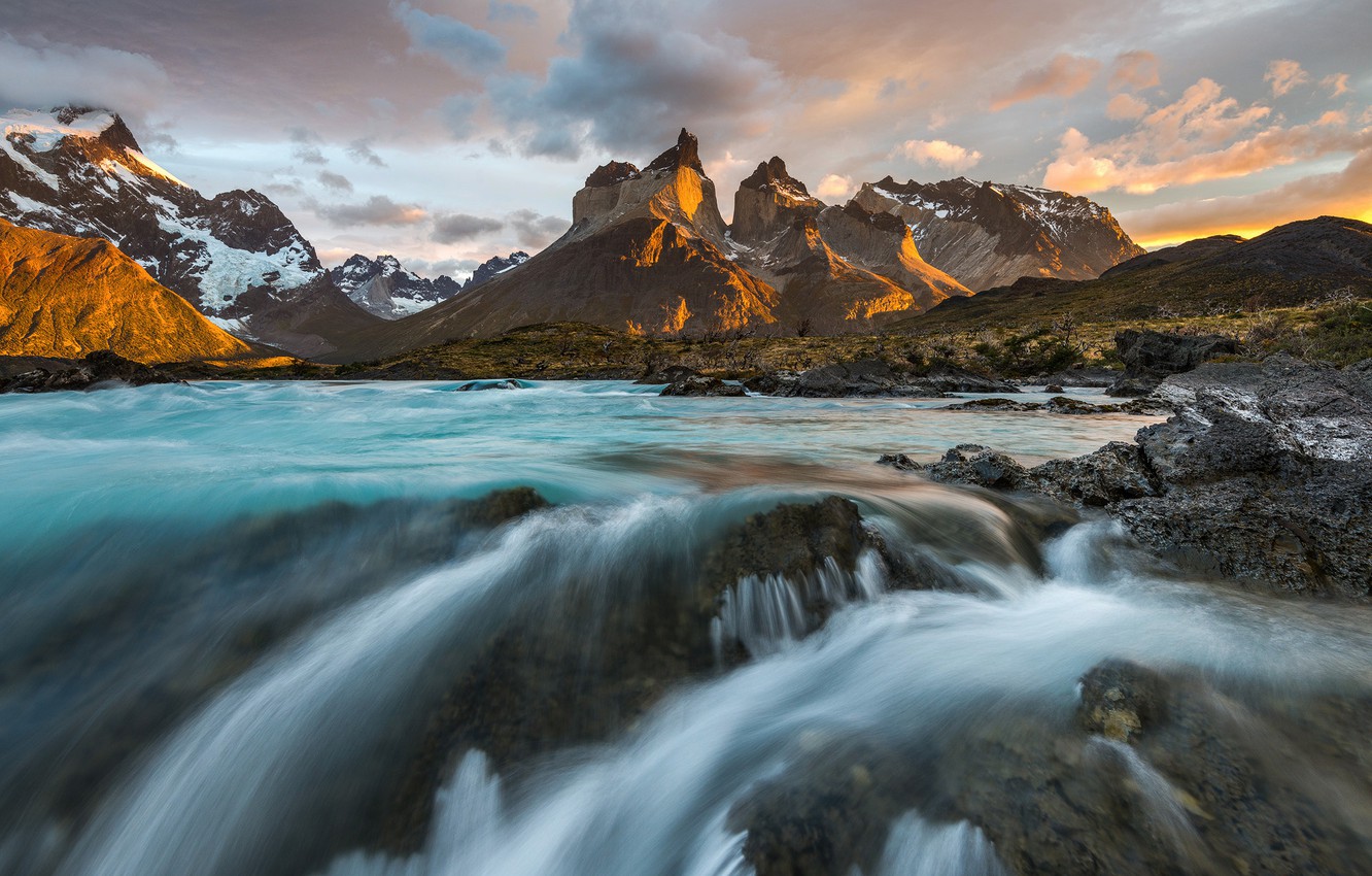 The Andean Mountains At Sunrise Wallpapers