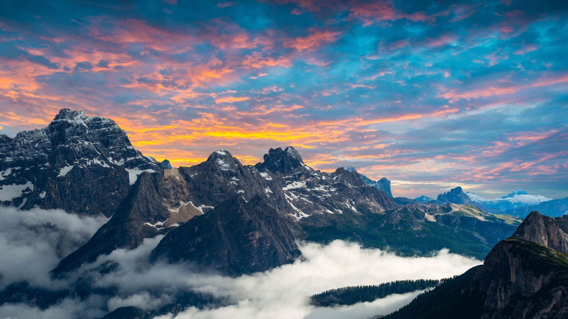 Tre Cime Di Lavaredo 4K Wallpapers