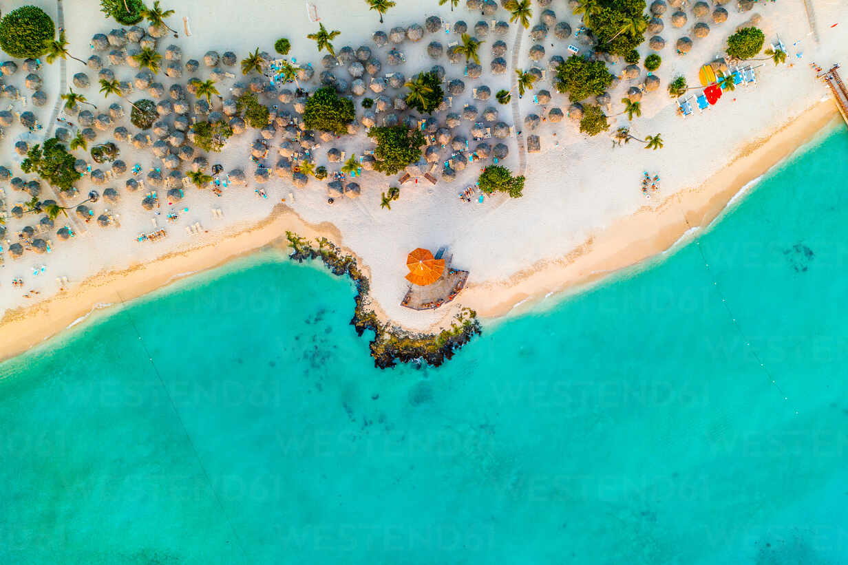 Warm Beach Aerial View Wallpapers