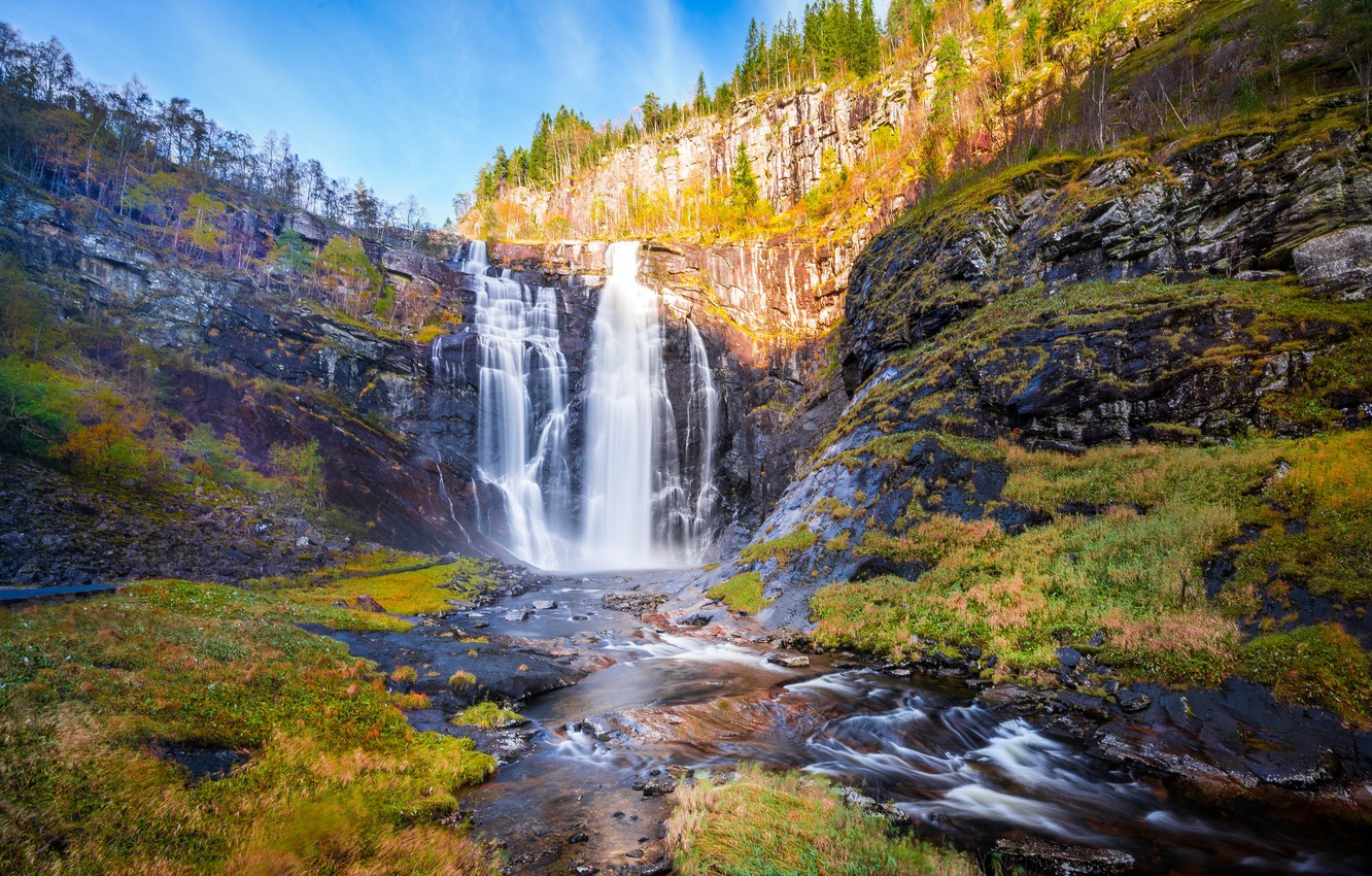 Waterfall Hd Norway Wallpapers