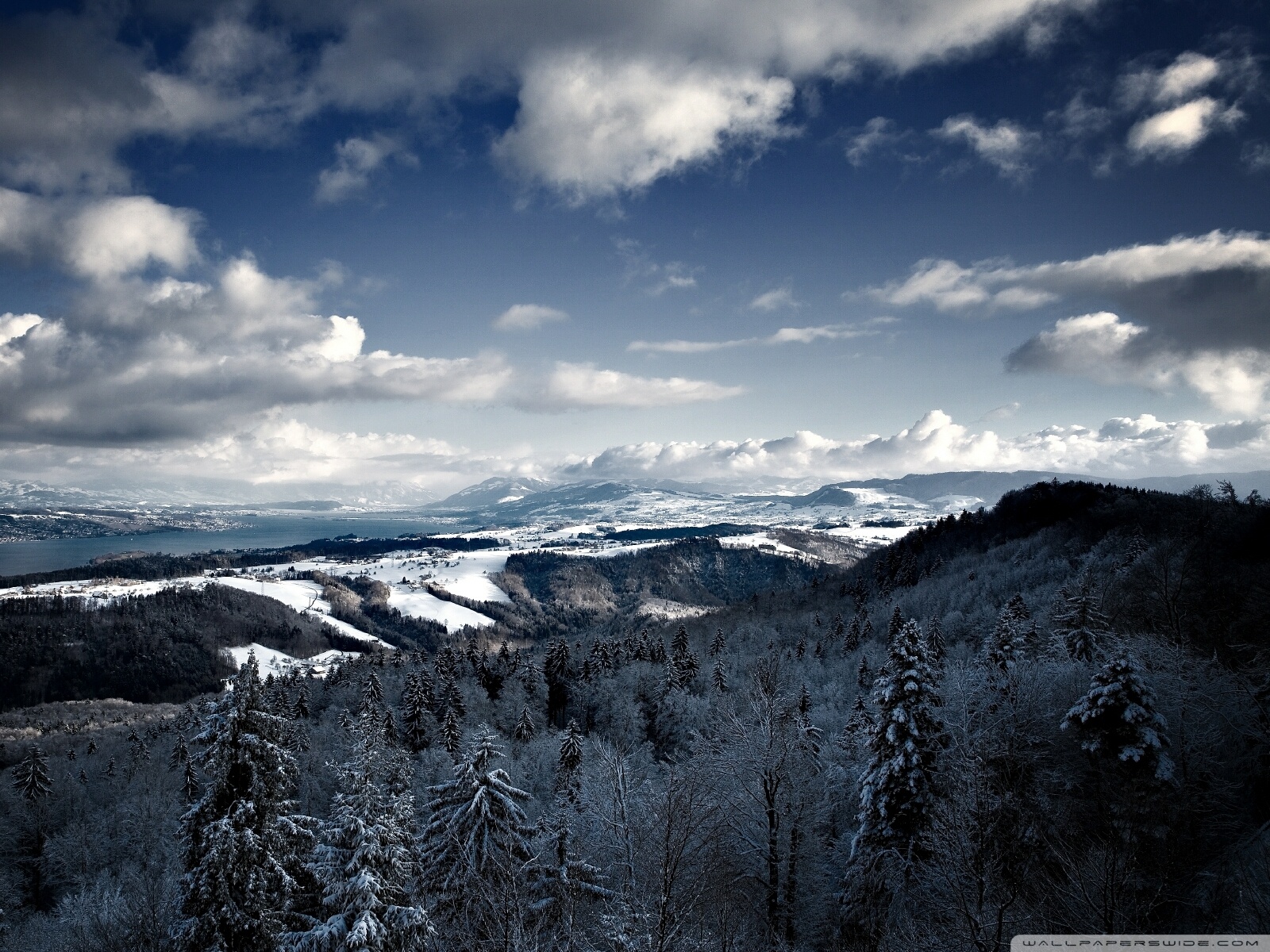 Winter 4K Mountains Wallpapers