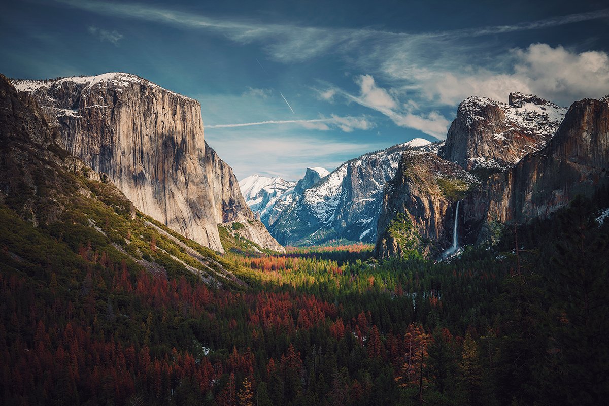 Yosemite National Park Milky Way Wallpapers