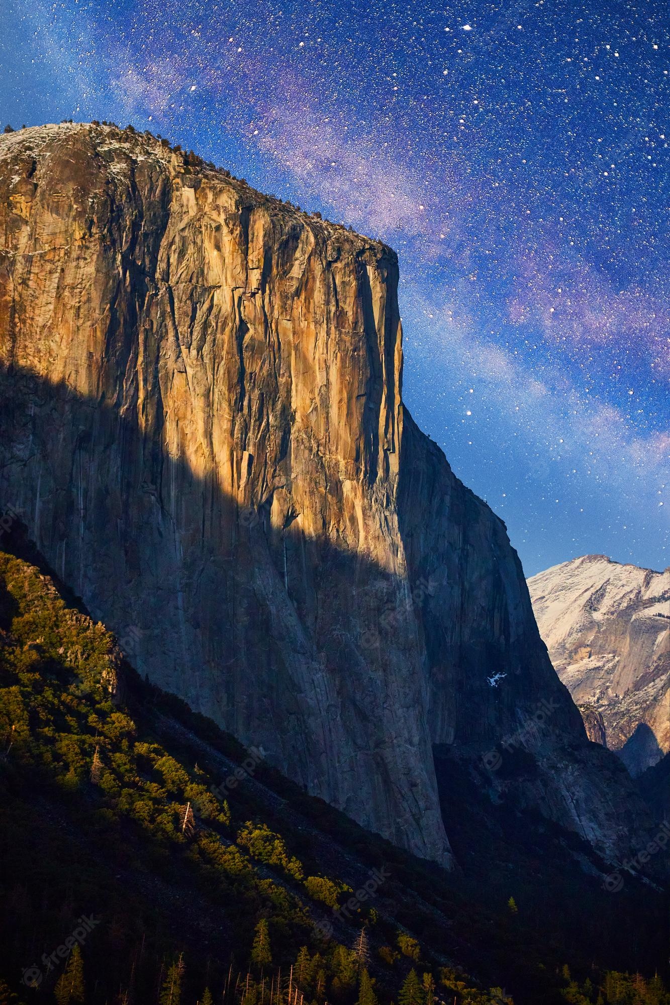 Yosemite National Park Milky Way Wallpapers