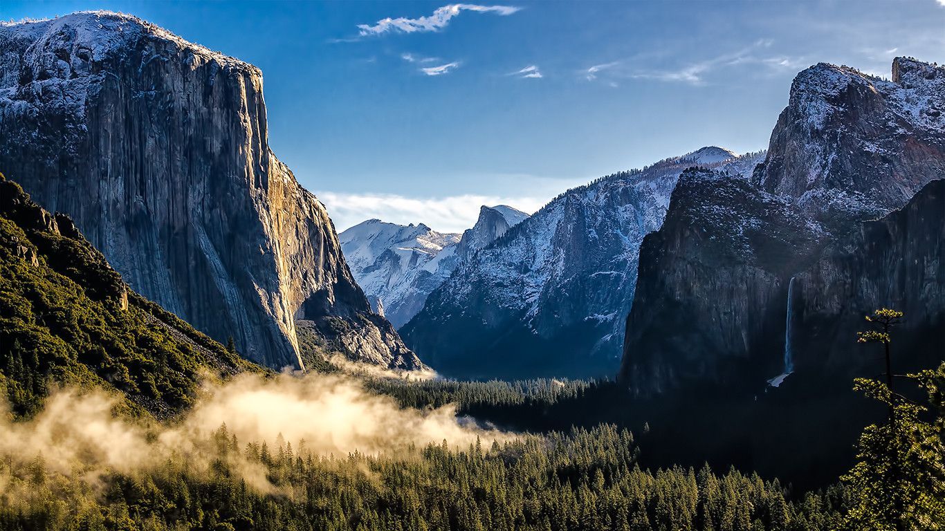 Yosemite National Park Mountains Wallpapers