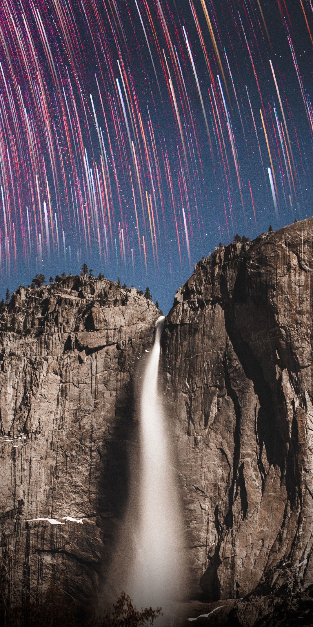 Yosemite National Park Star Trail Wallpapers