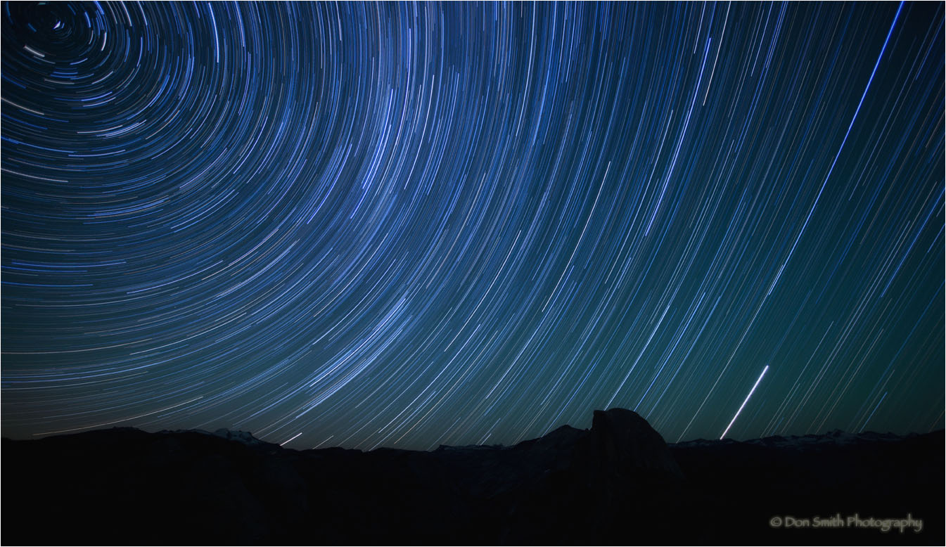 Yosemite National Park Star Trail Wallpapers