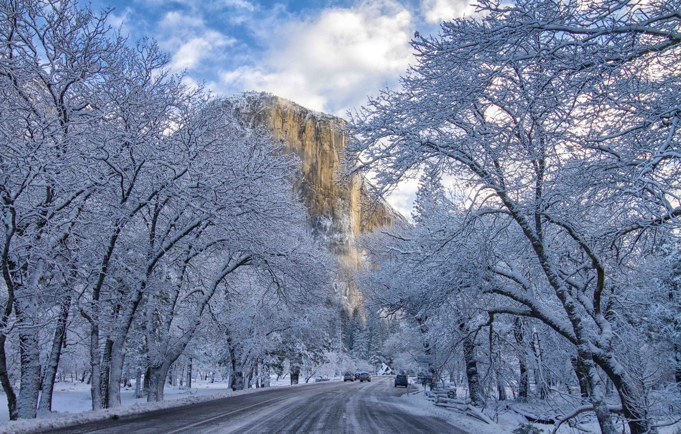 Yosemite Winter Wallpapers