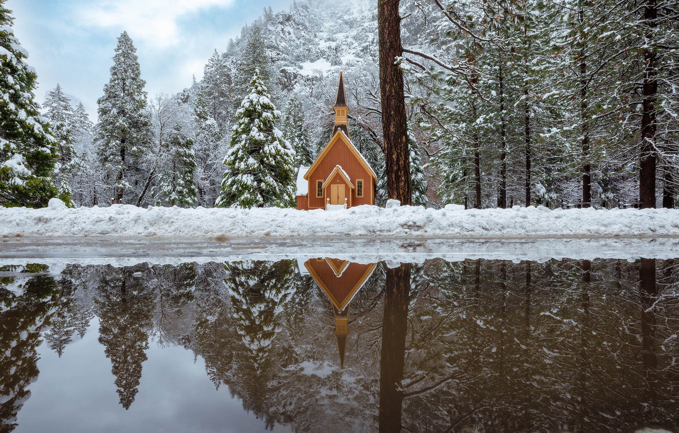 Yosemite Winter Wallpapers