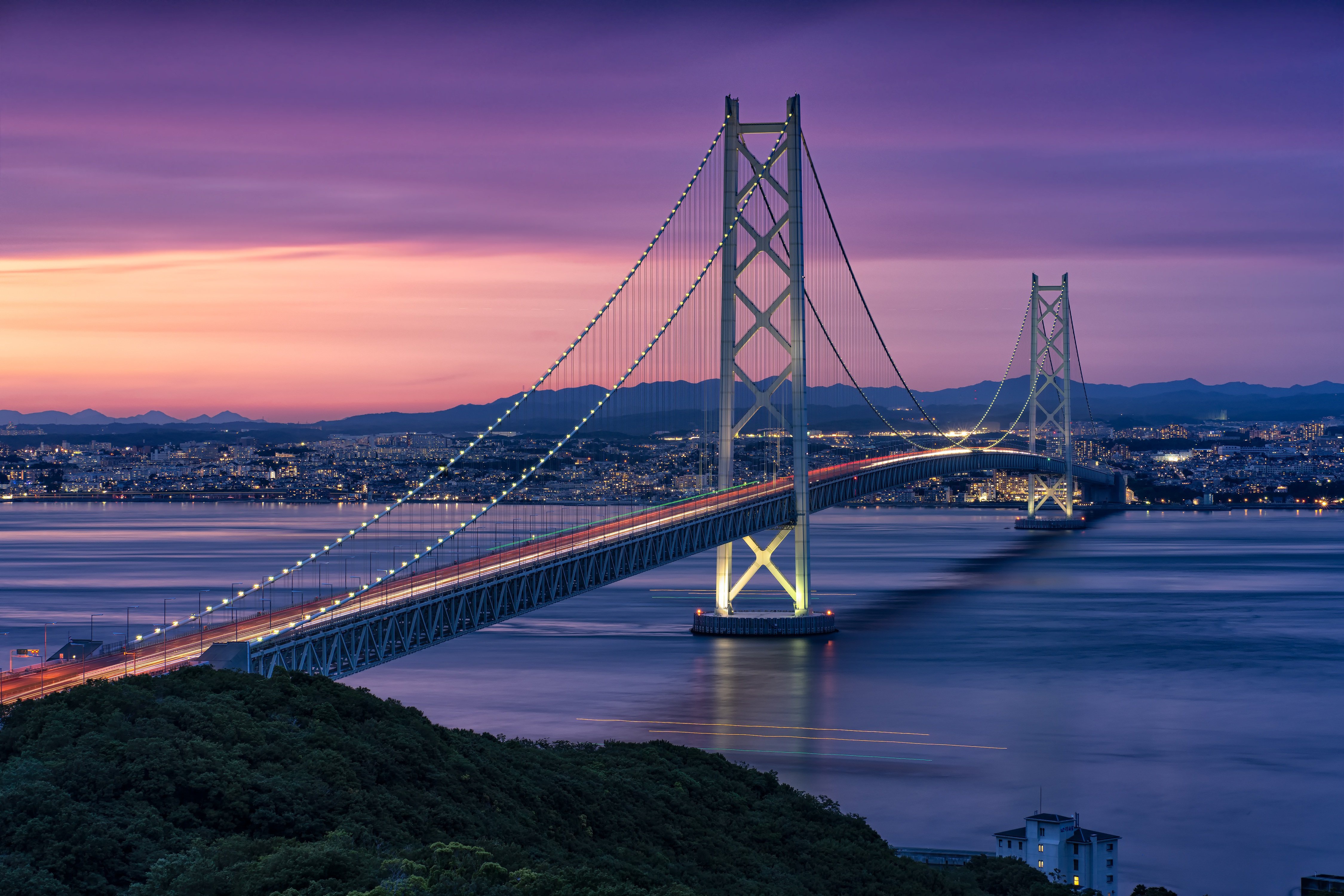 Akashi Kaikyo Bridge Wallpapers