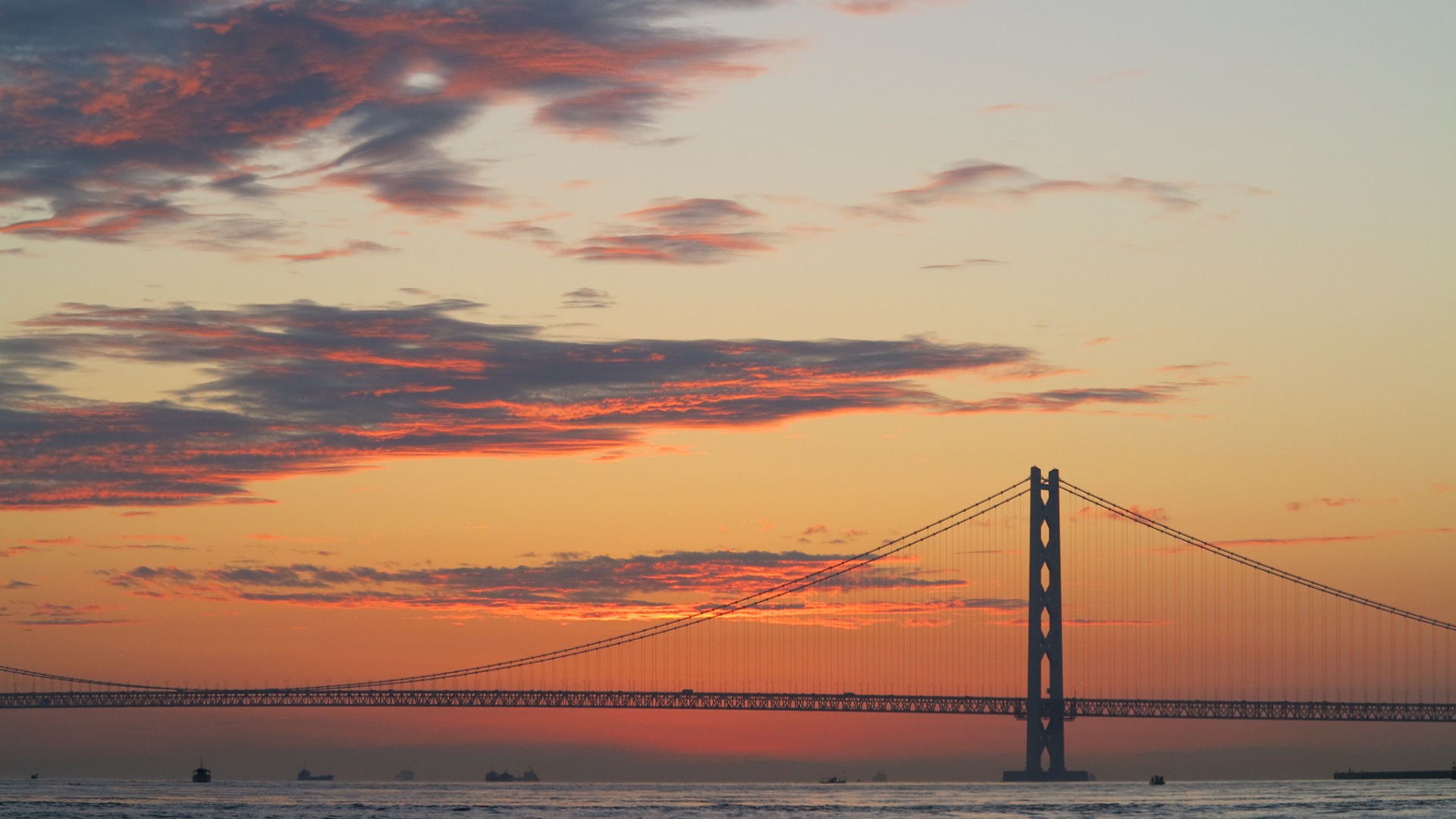 Akashi Kaikyo Bridge Wallpapers