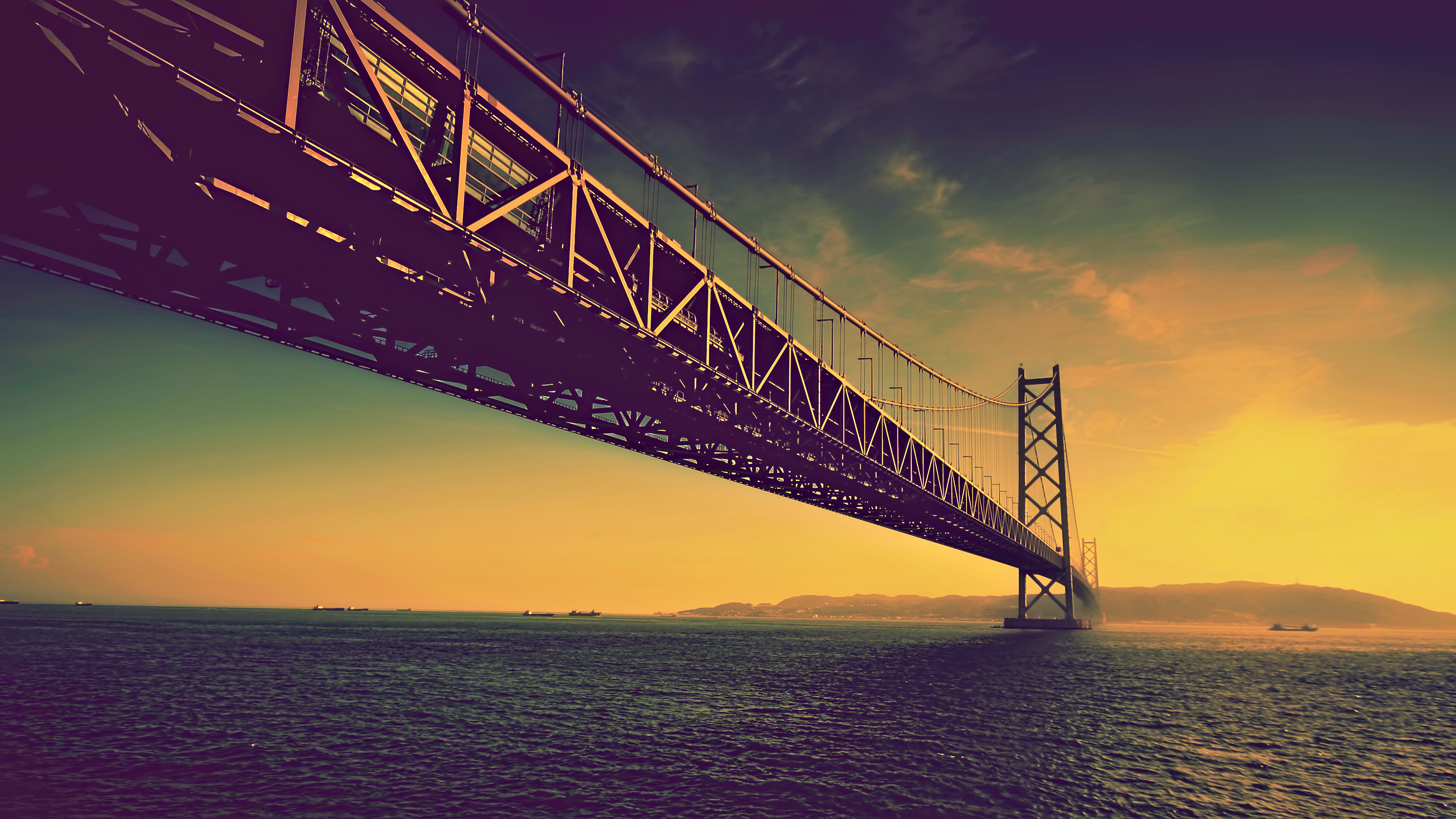 Akashi Kaikyo Bridge Wallpapers