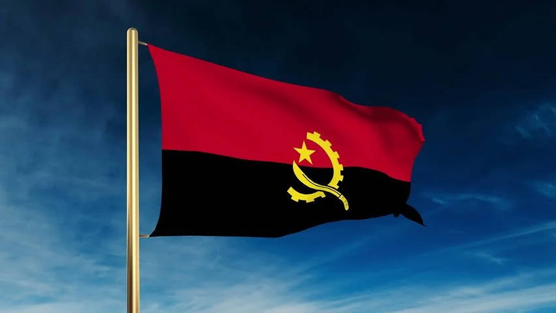 Angola Flag Wallpapers