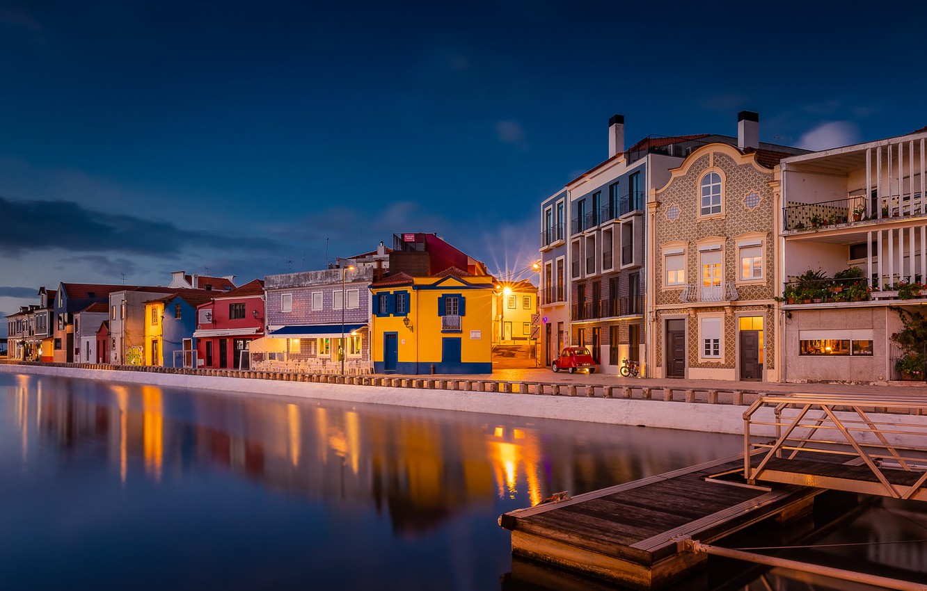 Aveiro Portugal Beautiful River View Wallpapers