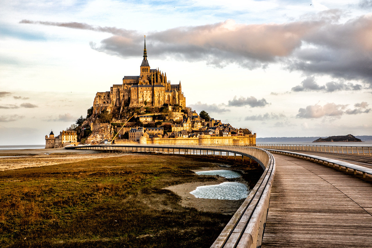 Beautiful Mont Saint Michel France Wallpapers