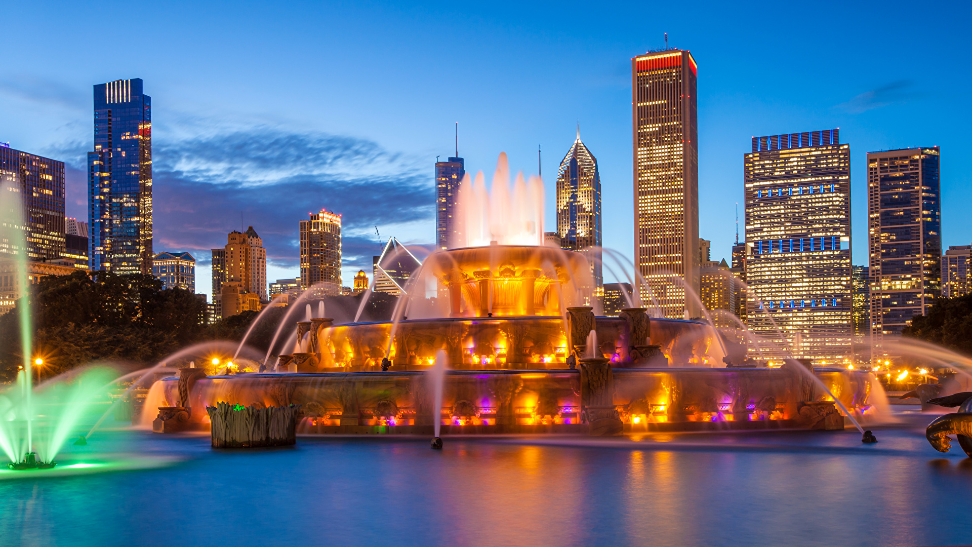 Buckingham Fountain Wallpapers