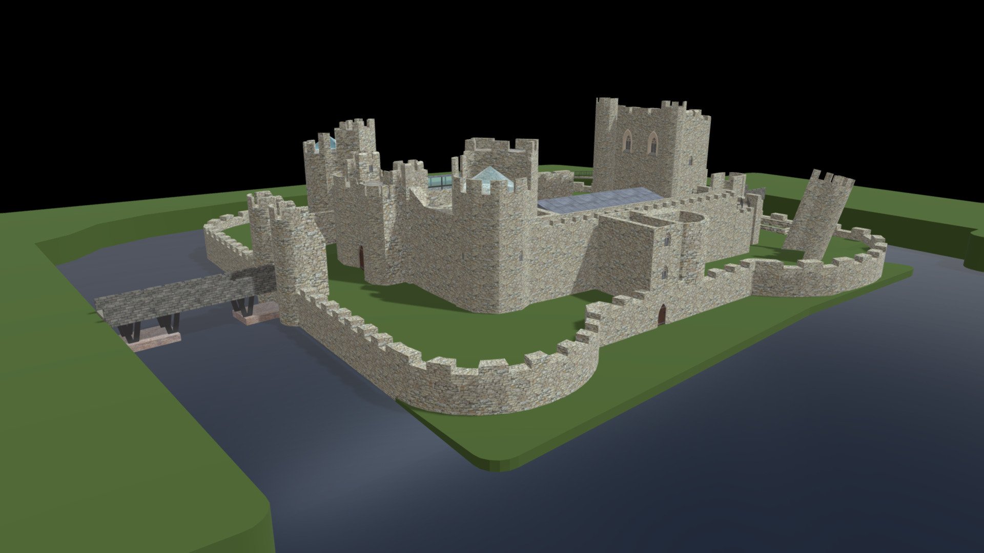 Caerphilly Castle Wallpapers