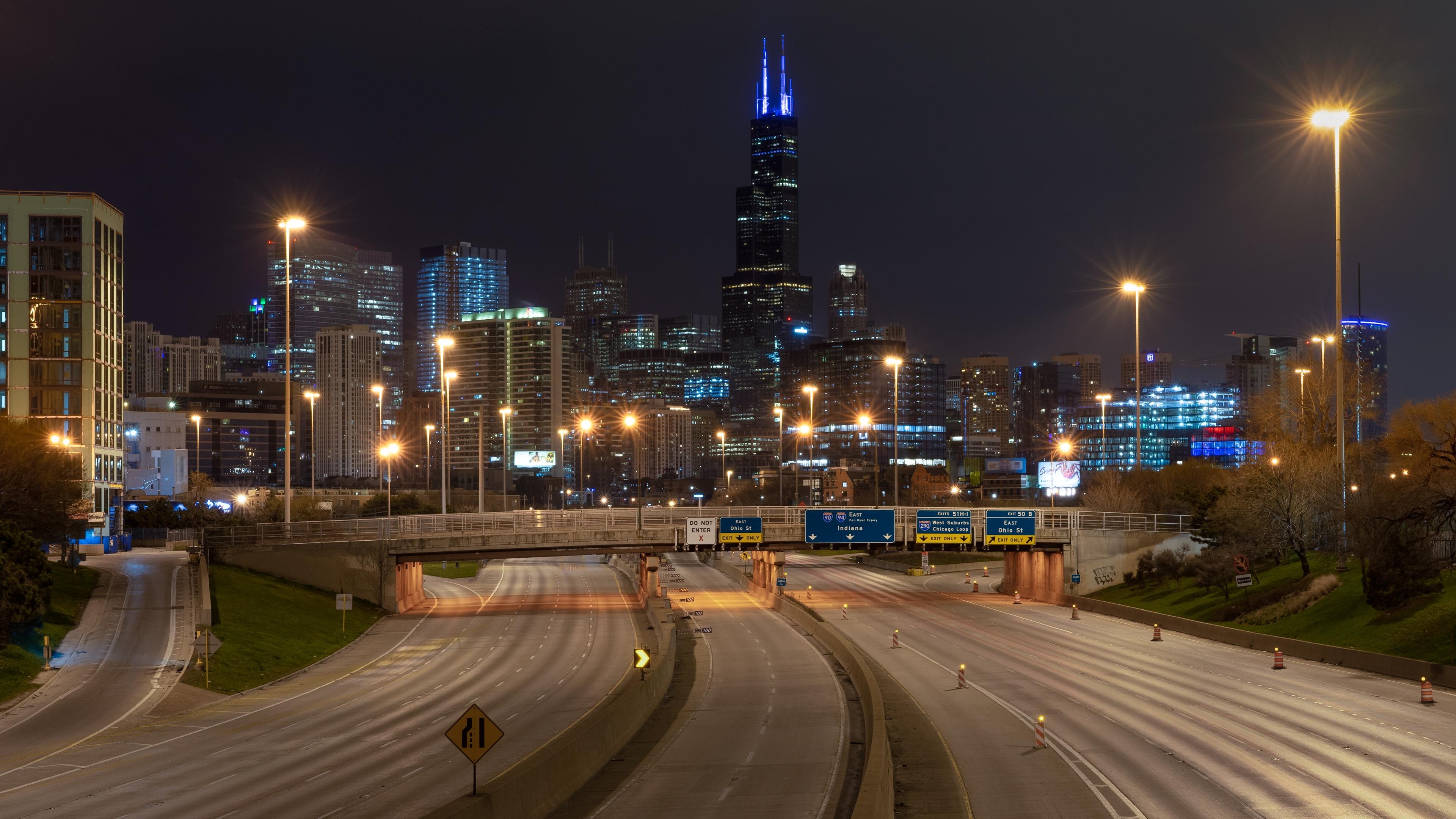 Chicago Night Wallpapers