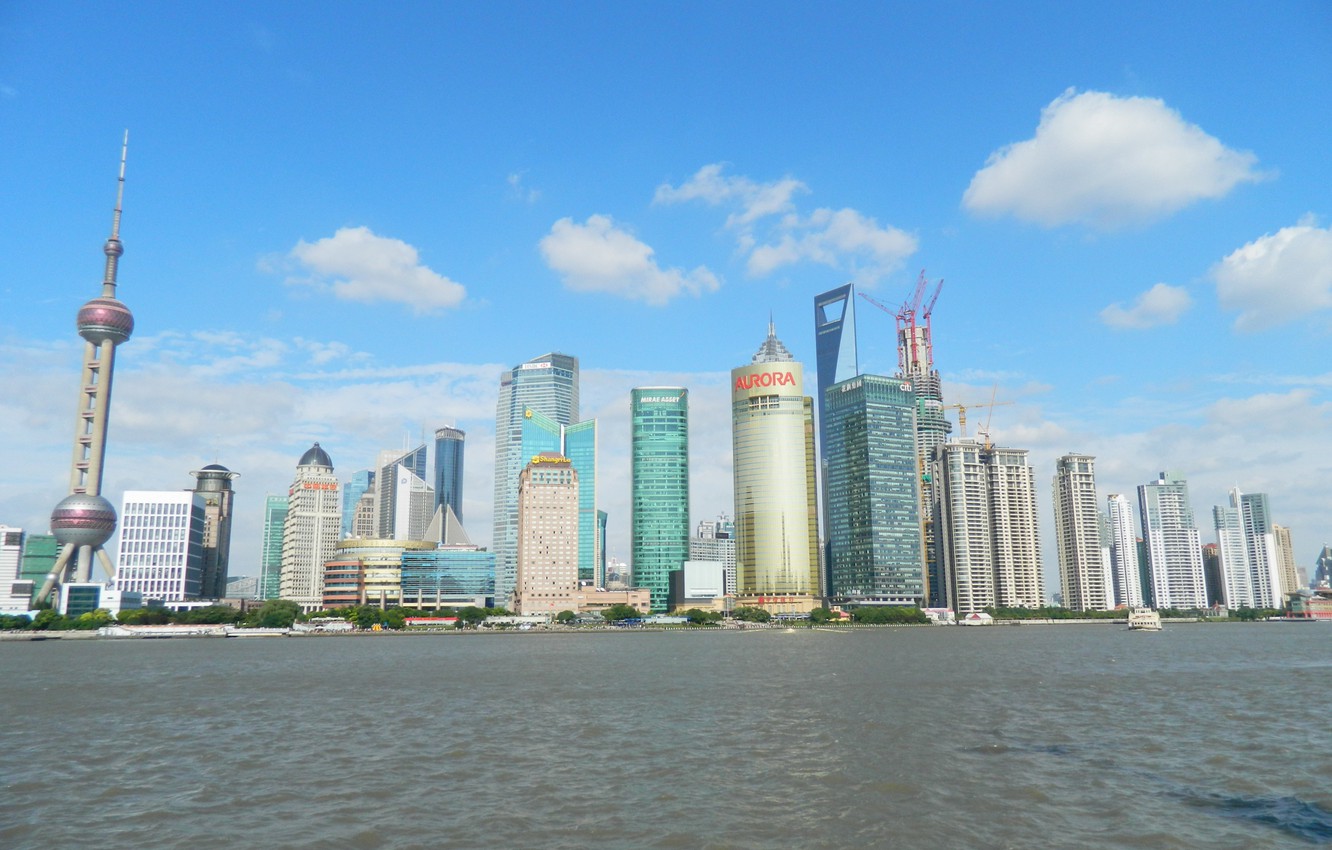 China Shanghai City Skyscraper Wallpapers