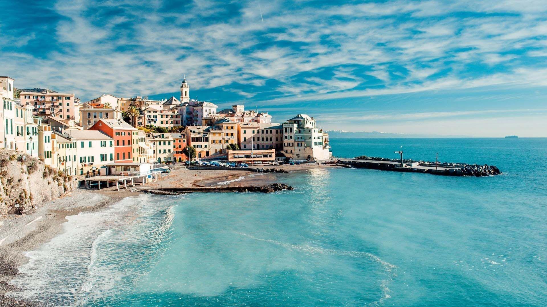 Cinque Terre Ligurian Sea Italy Wallpapers