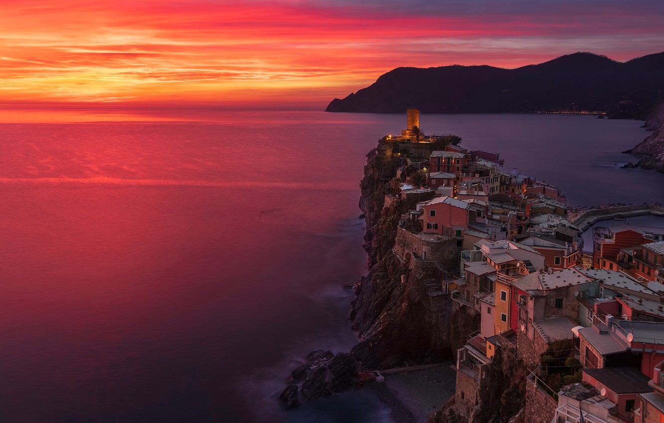 Cinque Terre Ligurian Sea Italy Wallpapers