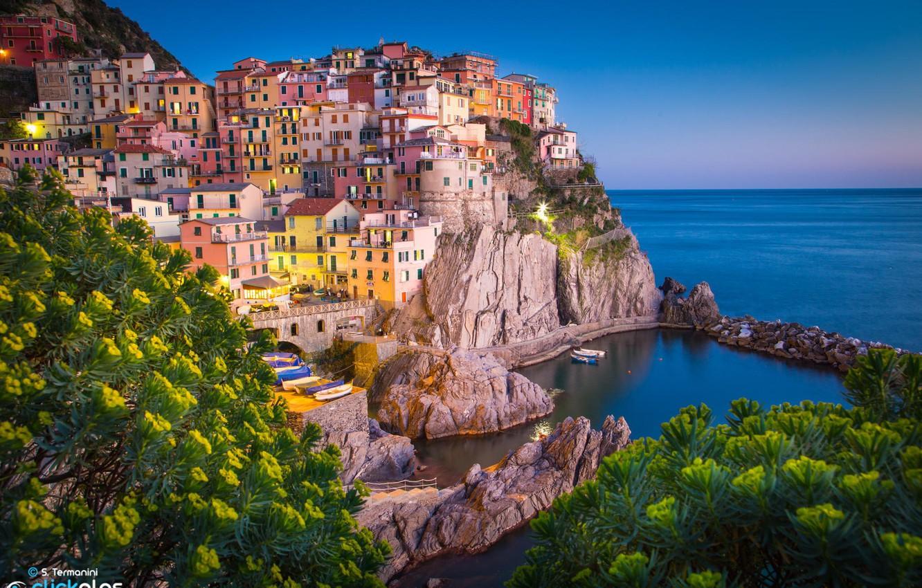 Cinque Terre Ligurian Sea Italy Wallpapers