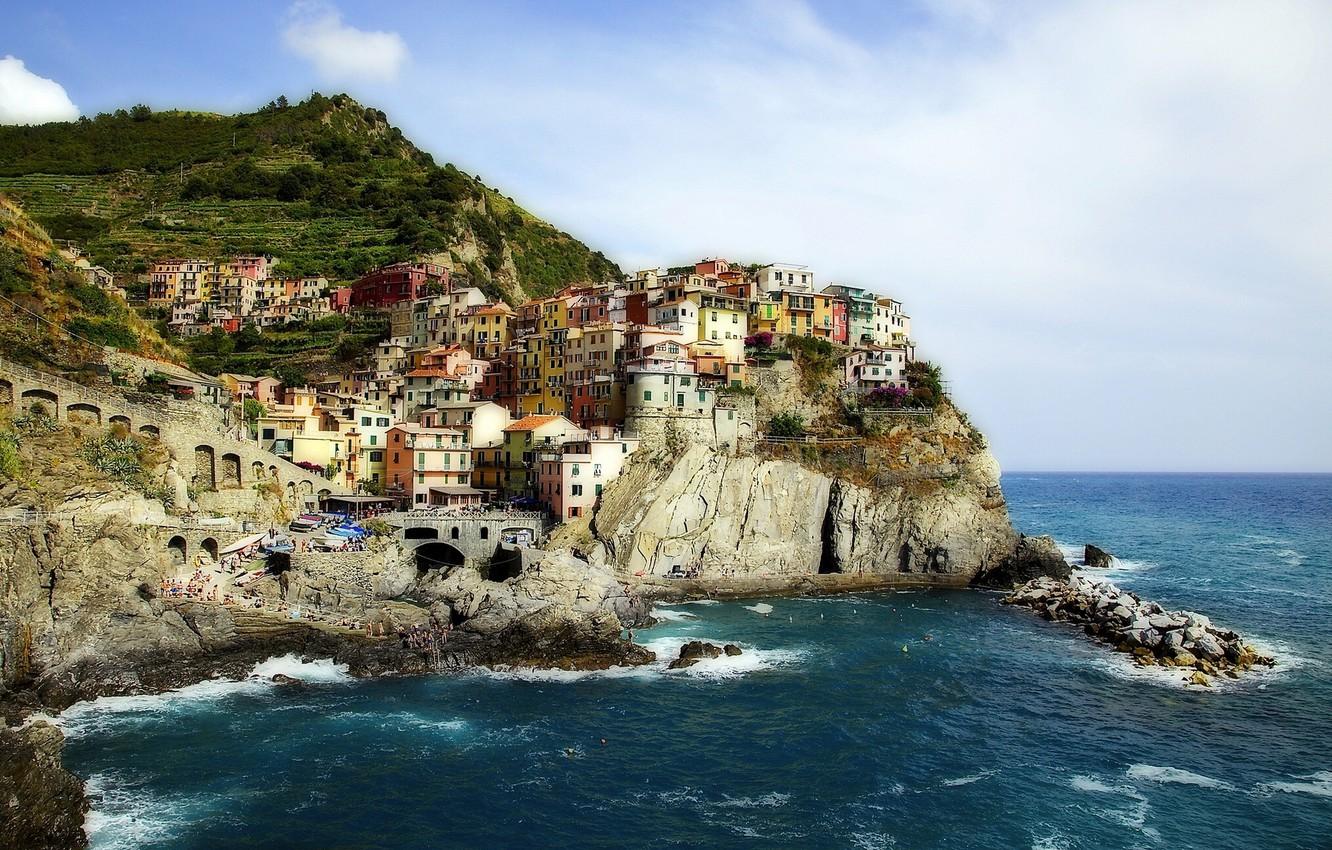 Cinque Terre Ligurian Sea Italy Wallpapers