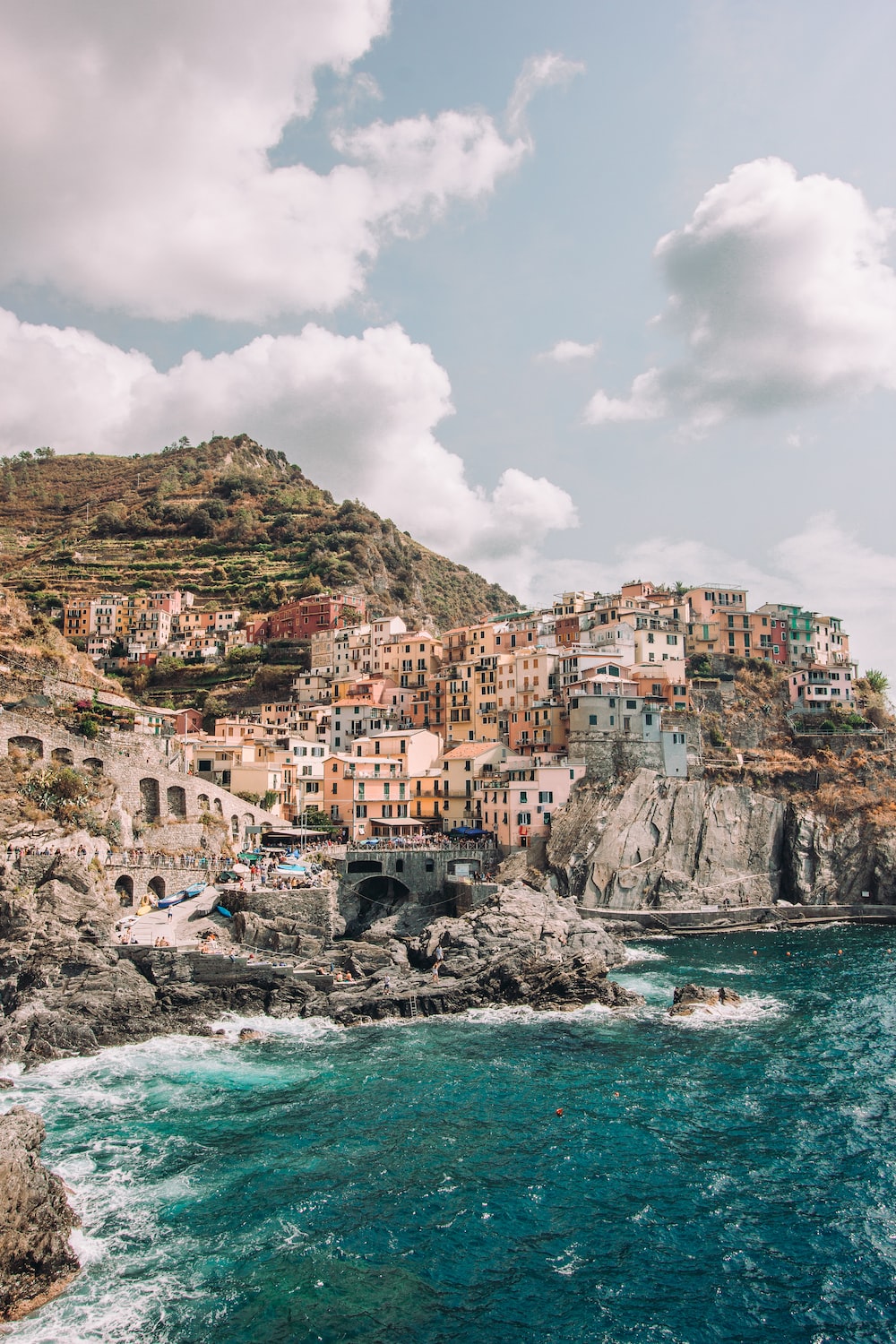 Cinque Terre Ligurian Sea Italy Wallpapers