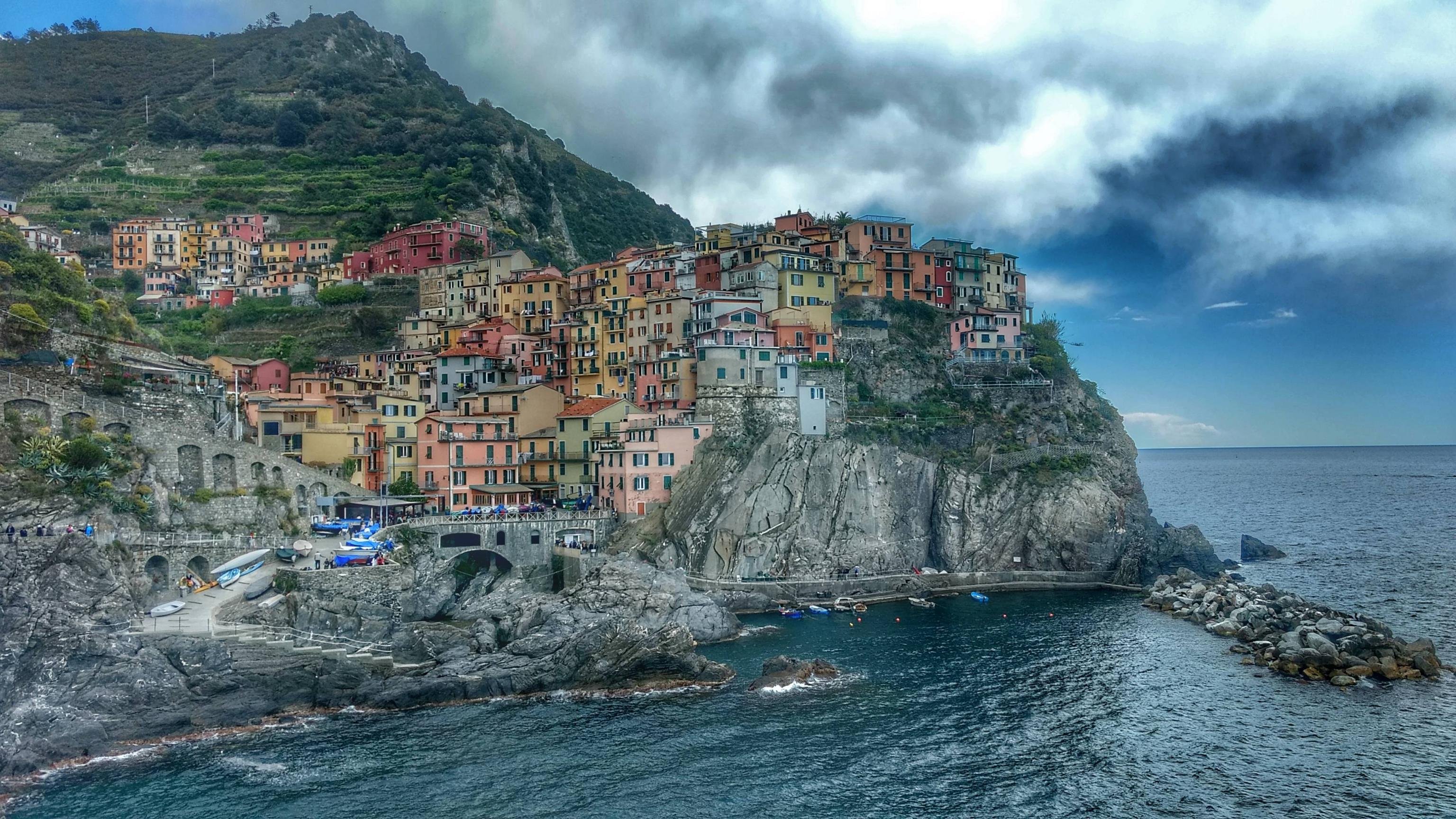 Cinque Terre Ligurian Sea Italy Wallpapers