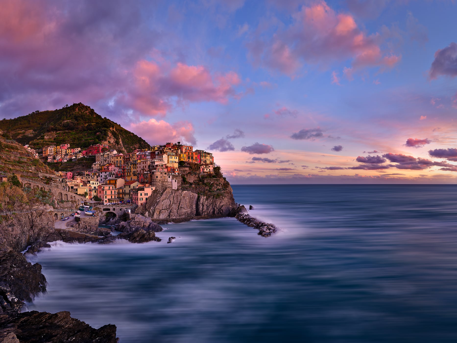 Cinque Terre Ligurian Sea Italy Wallpapers