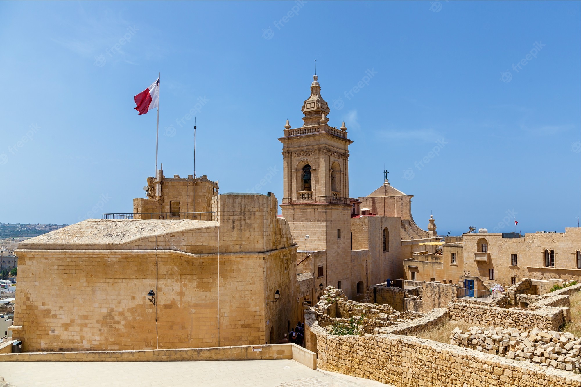 Citadel Of Victoria The Island Of Gozo 4K Wallpapers