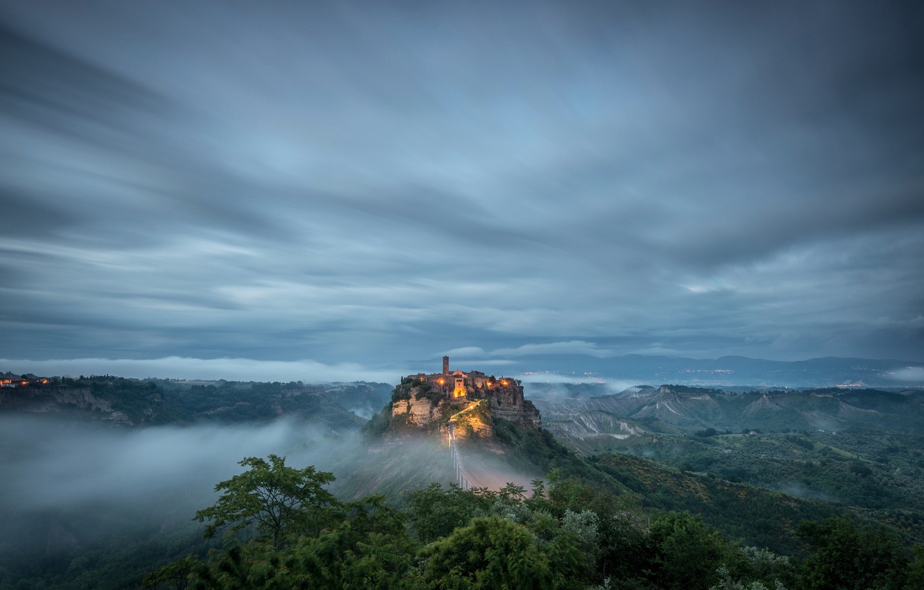 Civita Di Bagnoregio Town Wallpapers